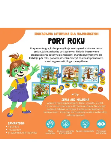 Gra Pory roku ABC Malucha 02906 Trefl