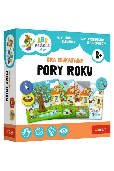 Gra Pory roku ABC Malucha 02906 Trefl