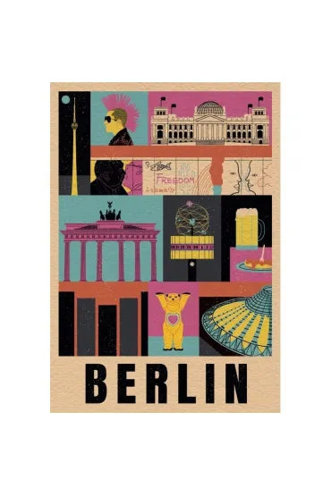 Puzzle 1000 el. Compact Berlin Clementoni