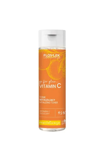 Floslek Go For Glow Vitamin C tonik witalizuj�cy do twarzy 200 ml
