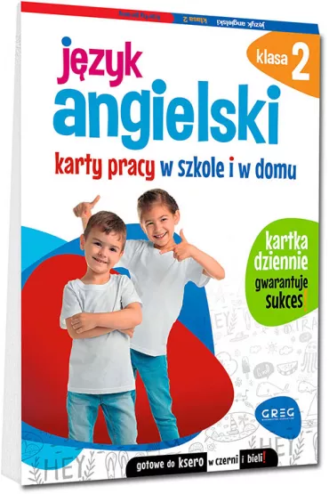 Jzyk angielski. Karty pracy w szkole i w domu. Klasa 2
