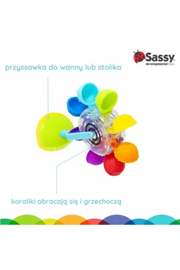 Sassy Wiruj�cy wodospad, zabawka do wody, 12 m+
