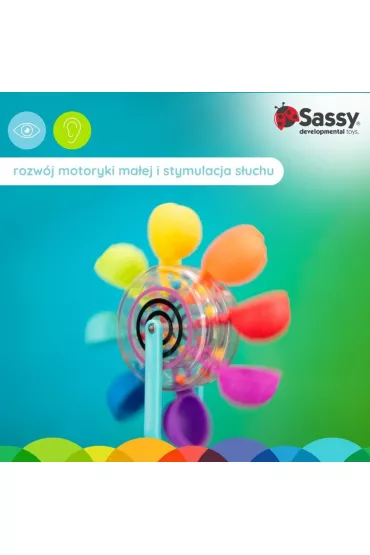 Sassy Wiruj�cy wodospad, zabawka do wody, 12 m+