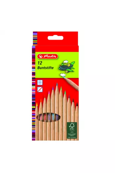 Herlitz Kredki Natura 12 szt.