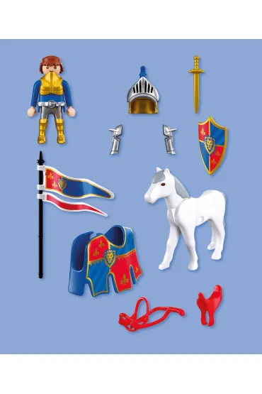 Playmobil Knights Przyw�dca rycerzy herbu Lew 72119