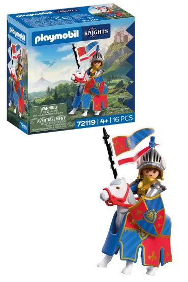 Playmobil Knights Przyw�dca rycerzy herbu Lew 72119