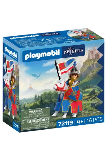 Playmobil Knights Przyw�dca rycerzy herbu Lew 72119