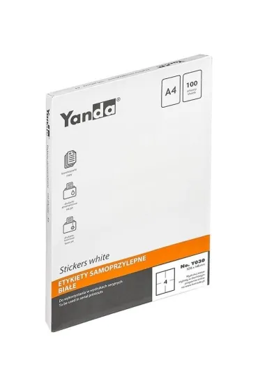 Etykiety samoprzylepne NO.Y030 YANDA