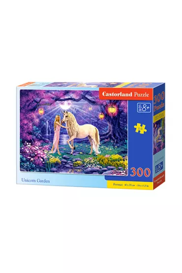 Puzzle 300 el. Unicorn Garden Castorland
