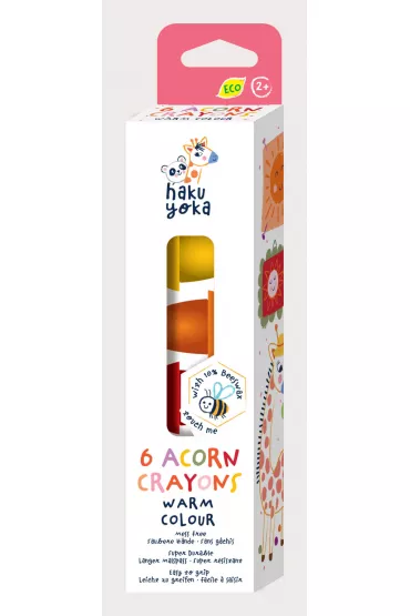 Avenir Kredki �o��dzie Ciep�e kolory 6 szt.
