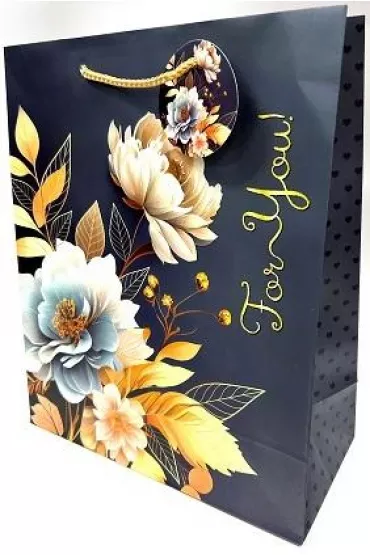 Fresh Torebka ozdobna matowa dla Ciebie 26x32x12cm