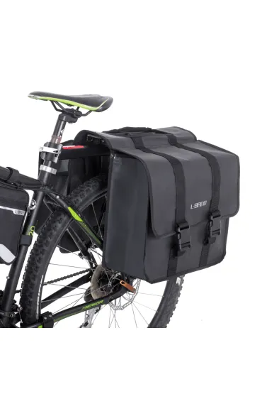 L-BRNO Torba sakwa rowerowa podw�jna dwukomorowa boczna na rower baga�nik 35L