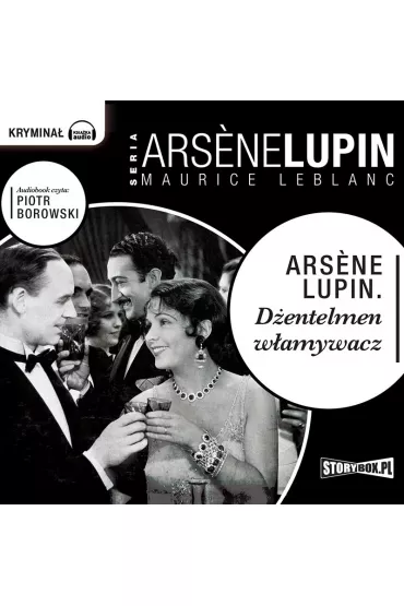 Audiobook CD MP3 Arsene Lupin. D�entelmen w�amywacz - Maurice Leblanc