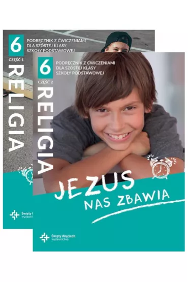 Pakiet: Jezus nas zbawia. Podr�cznik z �wiczeniami dla sz�stej klasy szko�y podstawowej. Cz�� 1 i 2 - Beata Zawi�lak, Marcin Wojtasik