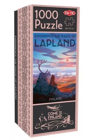 Puzzle 1000 el. Experience the magic of Lapland Tactic