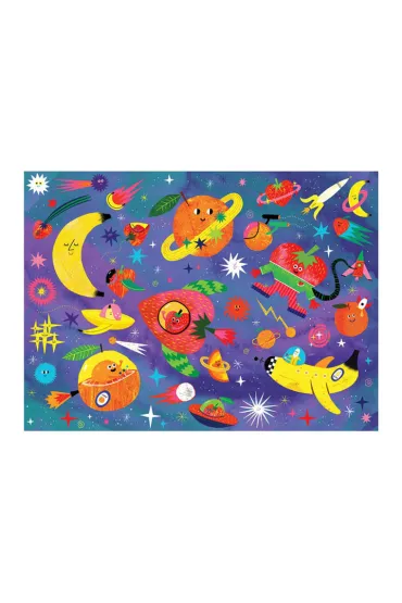 Puzzle sensoryczne z elementami zapachowymi Kosmiczne owoce 4+ Mudpuppy