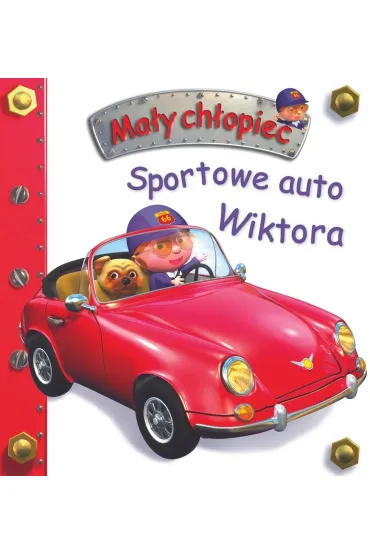 Sportowe auto Wiktora. Ma�y ch�opiec