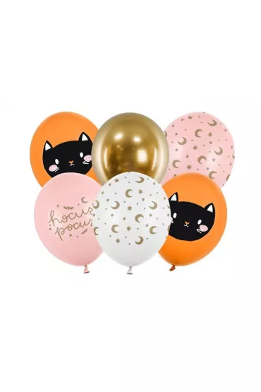 PartyDeco Balony Hocus Pocus 30cm