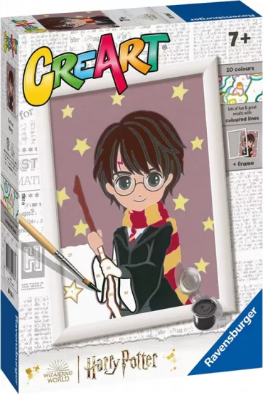 Malowanie po numerach CreArt - Harry Potter: Harry Ravensburger