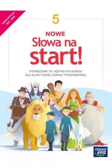 Nowe S�owa na start! Klasa 5. Podr�cznik dla szko�y podstawowej - Anna Klimowicz, Marlena Derlukiewicz