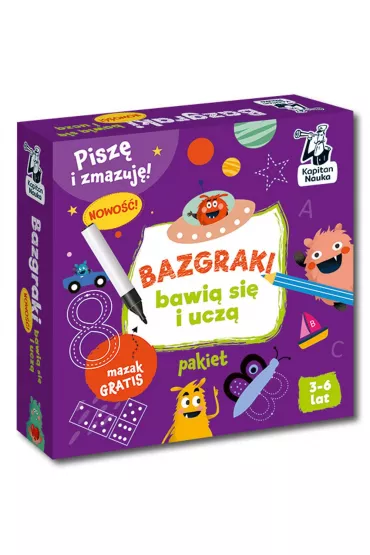 Bazgraki bawi� si� i ucz�. Kapitan Nauka
