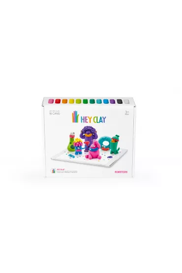 Hey Clay. Masa Plastyczna. Potwory Tm Toys