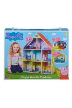 winka Peppa. Drewniany domek Peppy Tm Toys