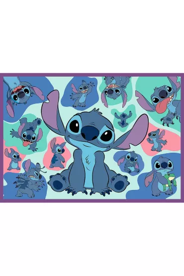 Puzzle 4w1 - Stitch (4x250 el.) Trefl