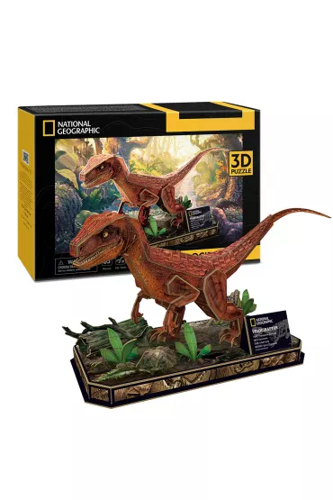 Puzzle 3D Welociraptor National Geographic Dante