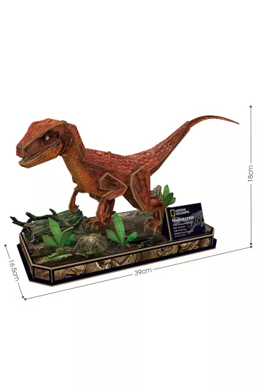 Puzzle 3D Welociraptor National Geographic Dante
