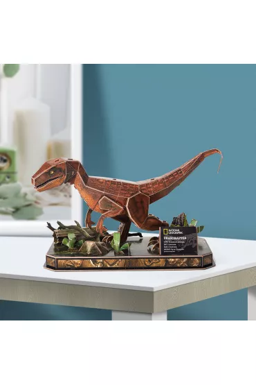 Puzzle 3D Welociraptor National Geographic Dante