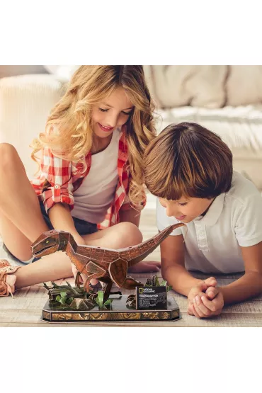 Puzzle 3D Welociraptor National Geographic Dante