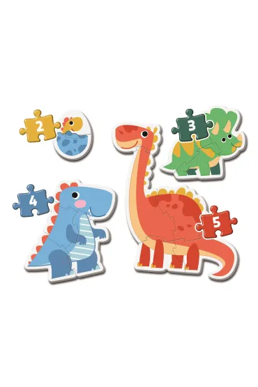 Moje pierwsze puzzle - Dinozaury Clementoni