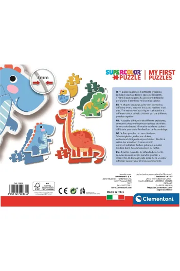 Moje pierwsze puzzle - Dinozaury Clementoni