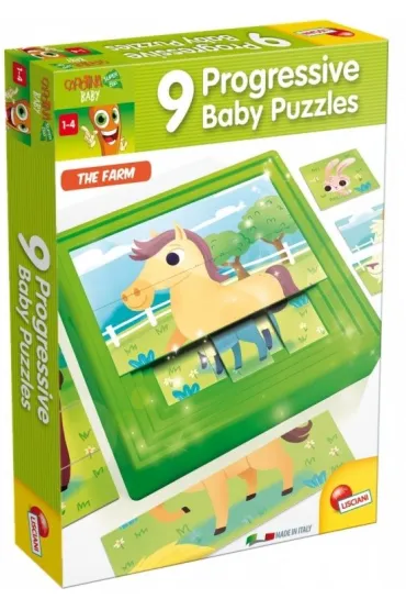 Puzzle Carotina Baby forms Farma * Lisciani