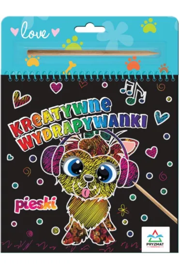 Kreatywne wydrapywanki. Pieski