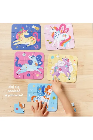 Puzzle Ba�niowe Jednoro�ce Bright Junior Media