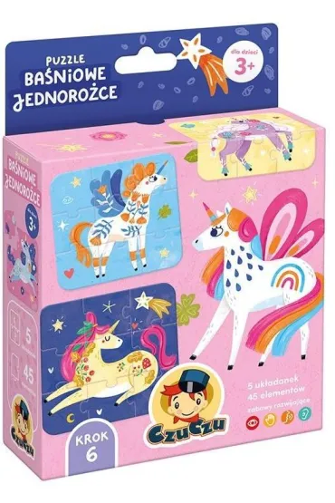 Puzzle Ba�niowe Jednoro�ce Bright Junior Media