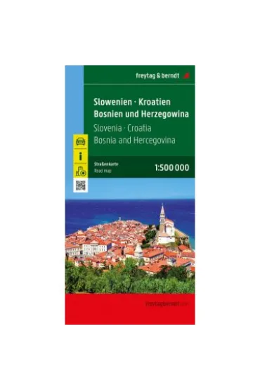Mapa S�owenia Chorwacja Bo�nia i Hercegowina 1:500 000 FB
