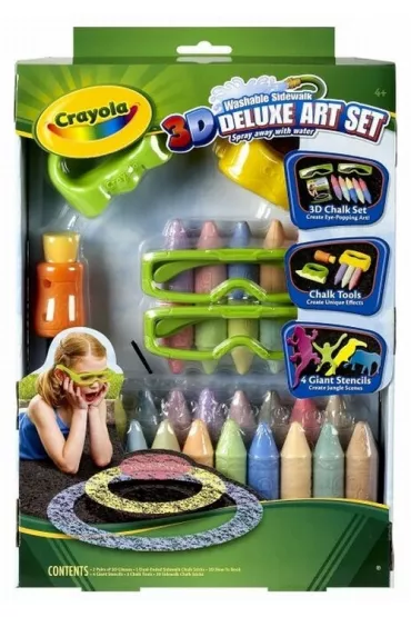 Kreda 3D Crayola zestaw de lux