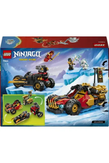 LEGO NINJAGO Wielofunkcyjne pojazdy Kaia i Cole`a 71864