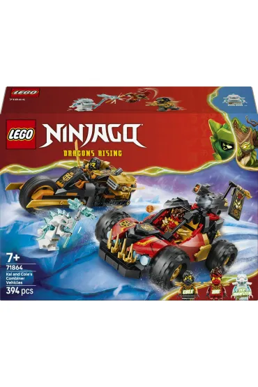 LEGO NINJAGO Wielofunkcyjne pojazdy Kaia i Cole`a 71864