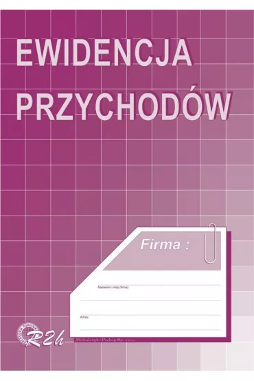 Druk ewidencja przychod�w A4 MP R-2H MICHALCZYK I PROKOP R02-H  MP