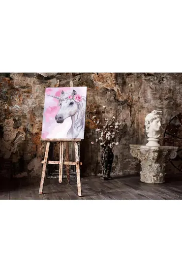 Twoje Hobby Malowanie po numerach - Bia�y jednoro�ec 40x50cm