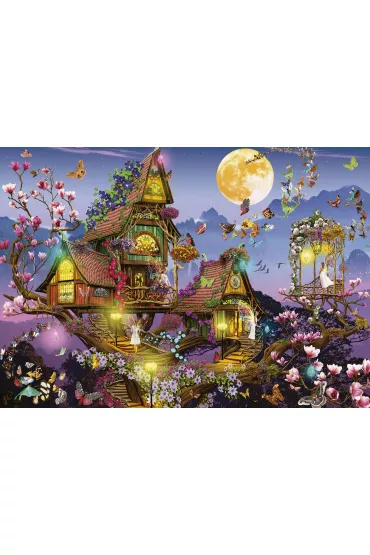 Puzzle 500 el. Magiczny dom Educa