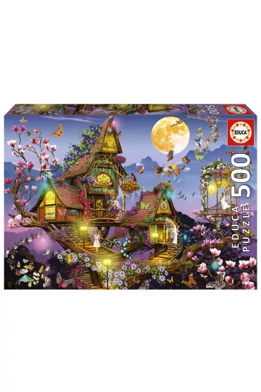 Puzzle 500 el. Magiczny dom Educa