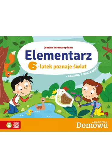 Elementarz. 6-latek poznaje �wiat - Joanna Straburzy�ska