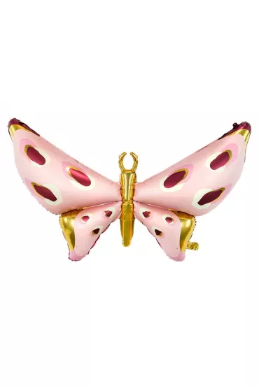 PartyDeco Balon foliowy Motyl 120x87cm