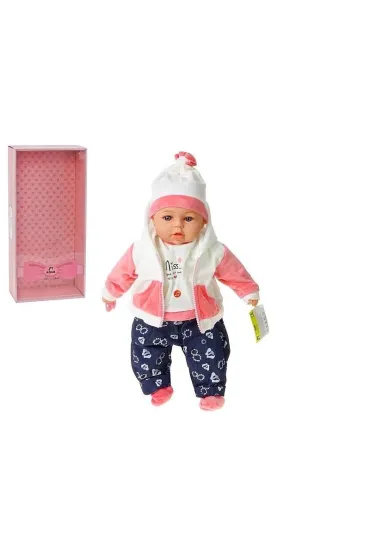 Lalka bobas �piewa i m�wi po polsku 45cm Adar