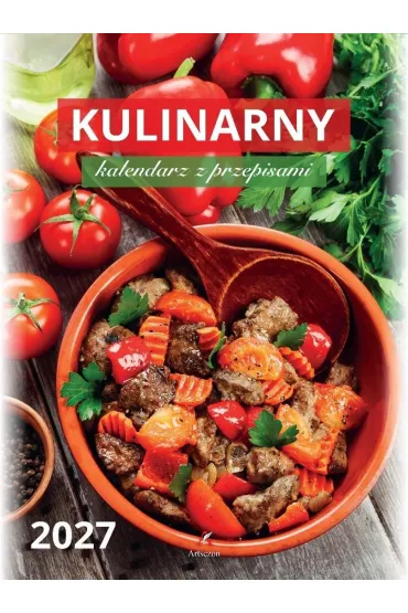 Kalendarz 2027 wieloplanszowy B4 Kulinarny